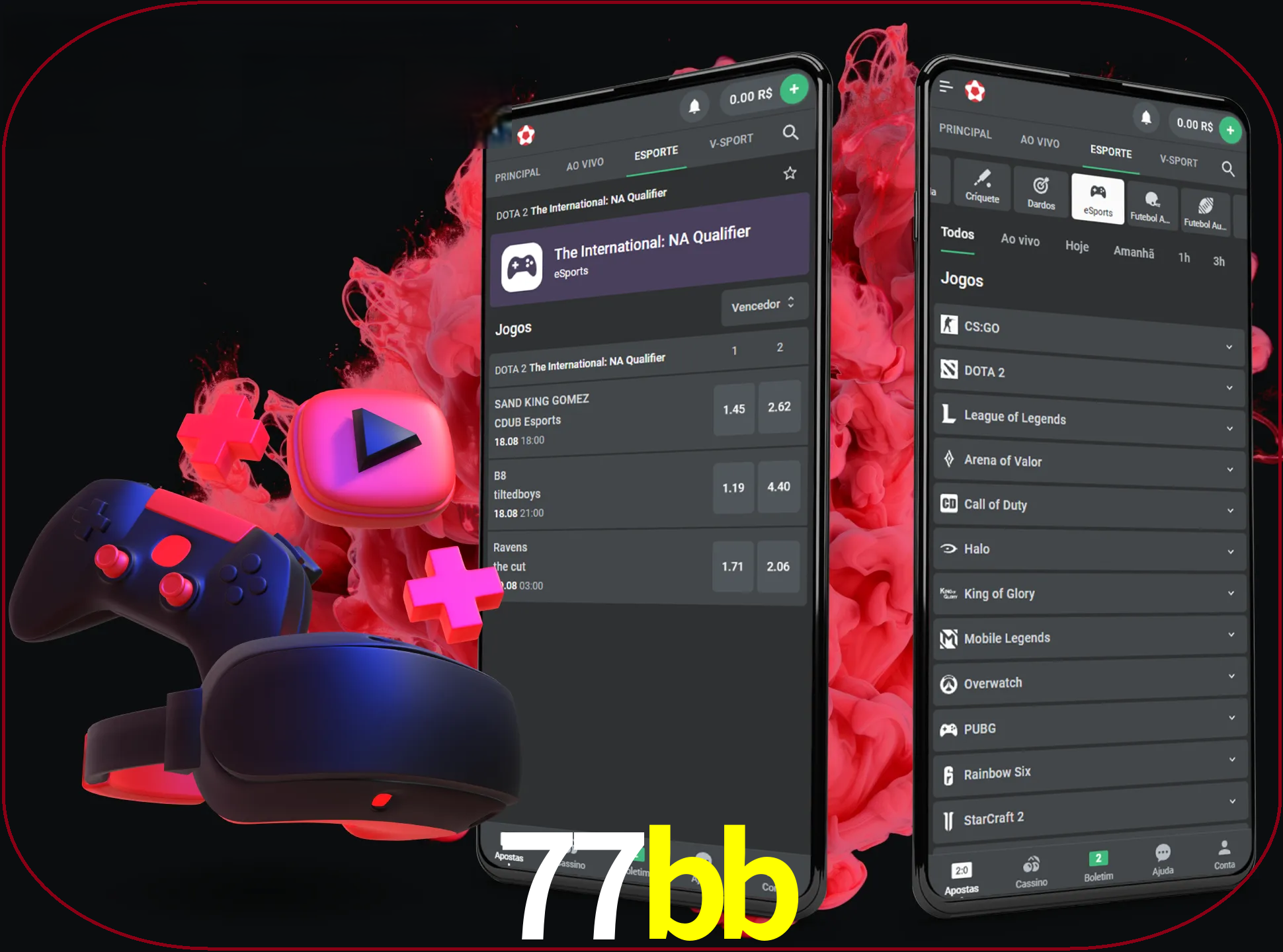Para ter a aplicação móvel 77BB no seu smartphone, basta descarregar o ficheiro apk e seguir as instruções.