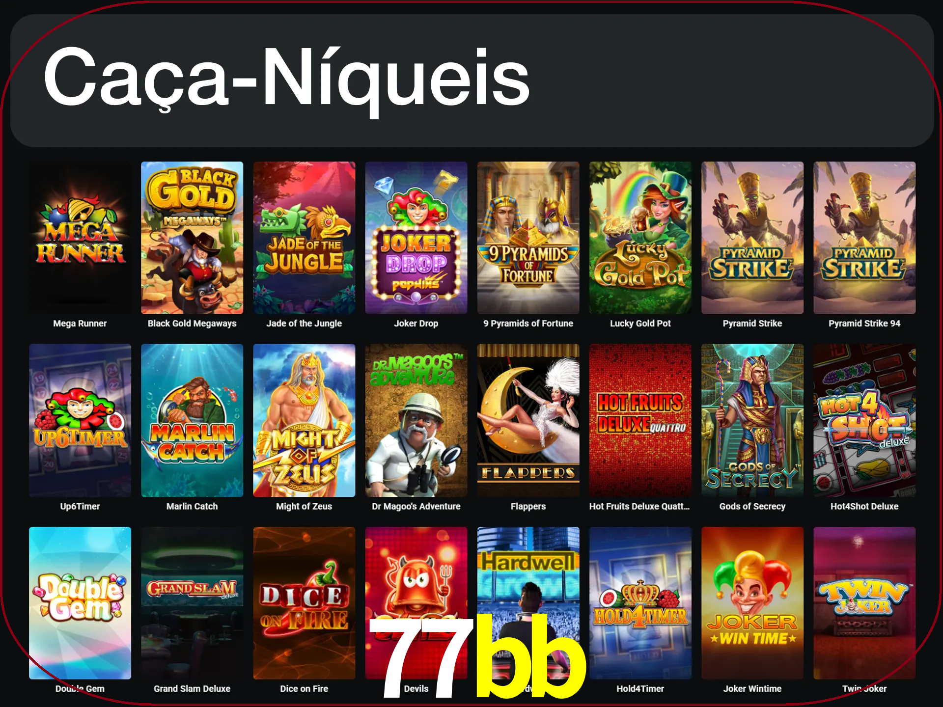 LeonBet tem mais de 3000 slots para jogar.