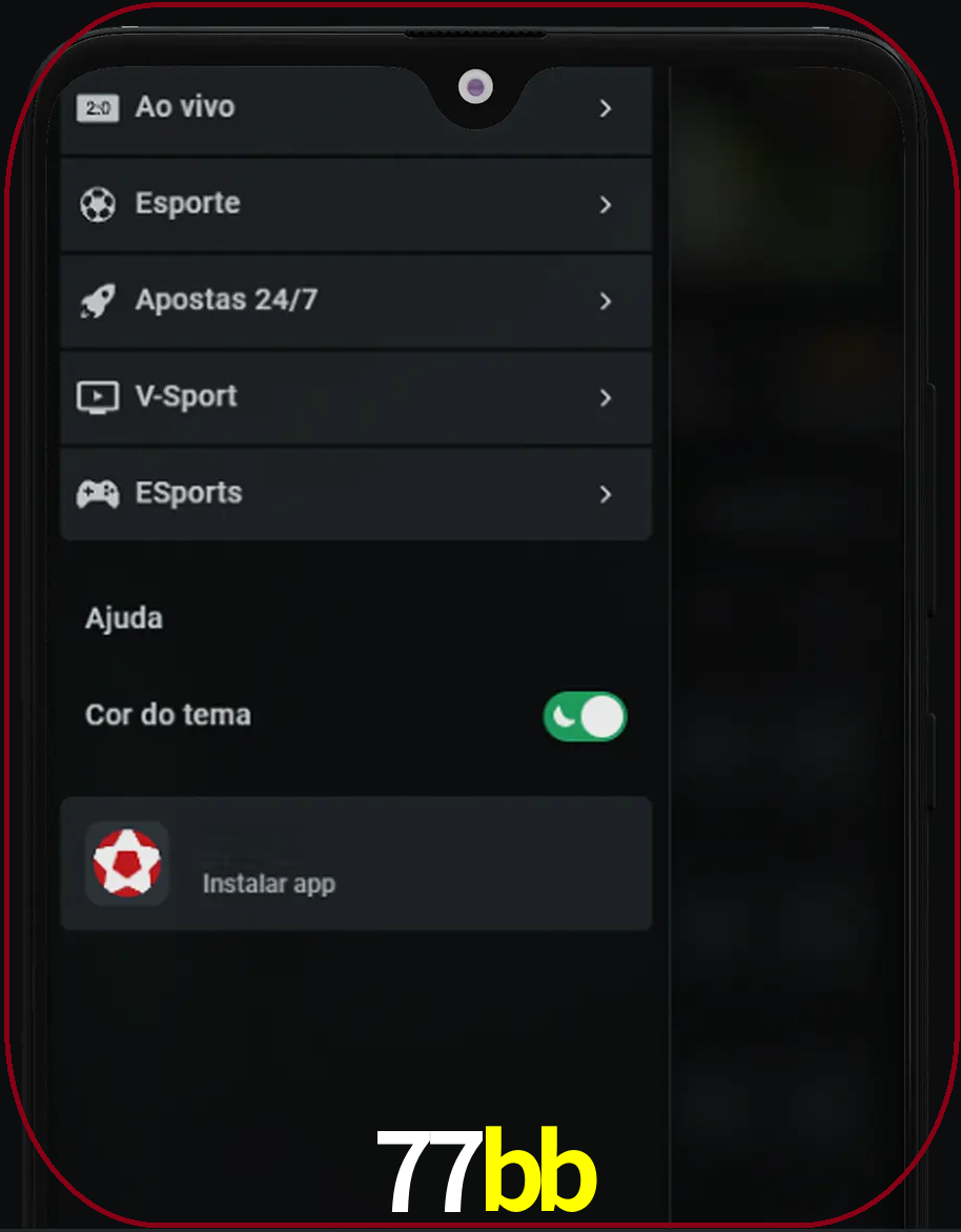 Entre na página principal.