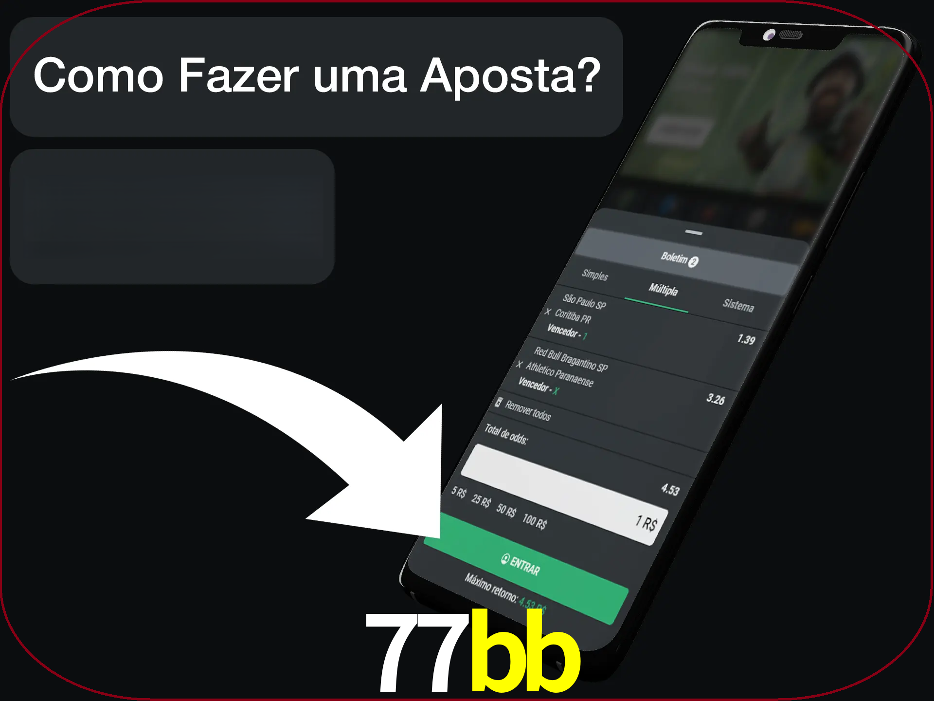 Preencha sua aposta e aguarde o resultado.