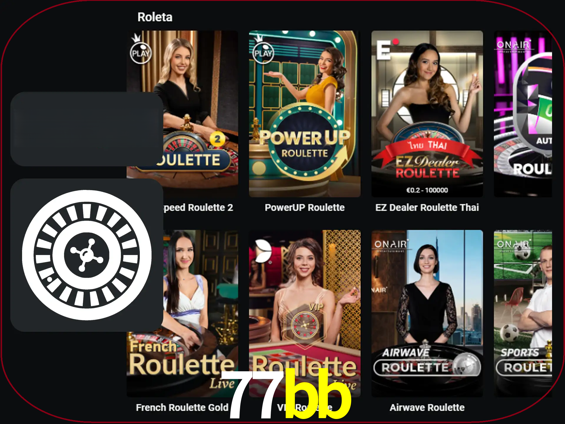 Receba seus ganhos girando a roleta.