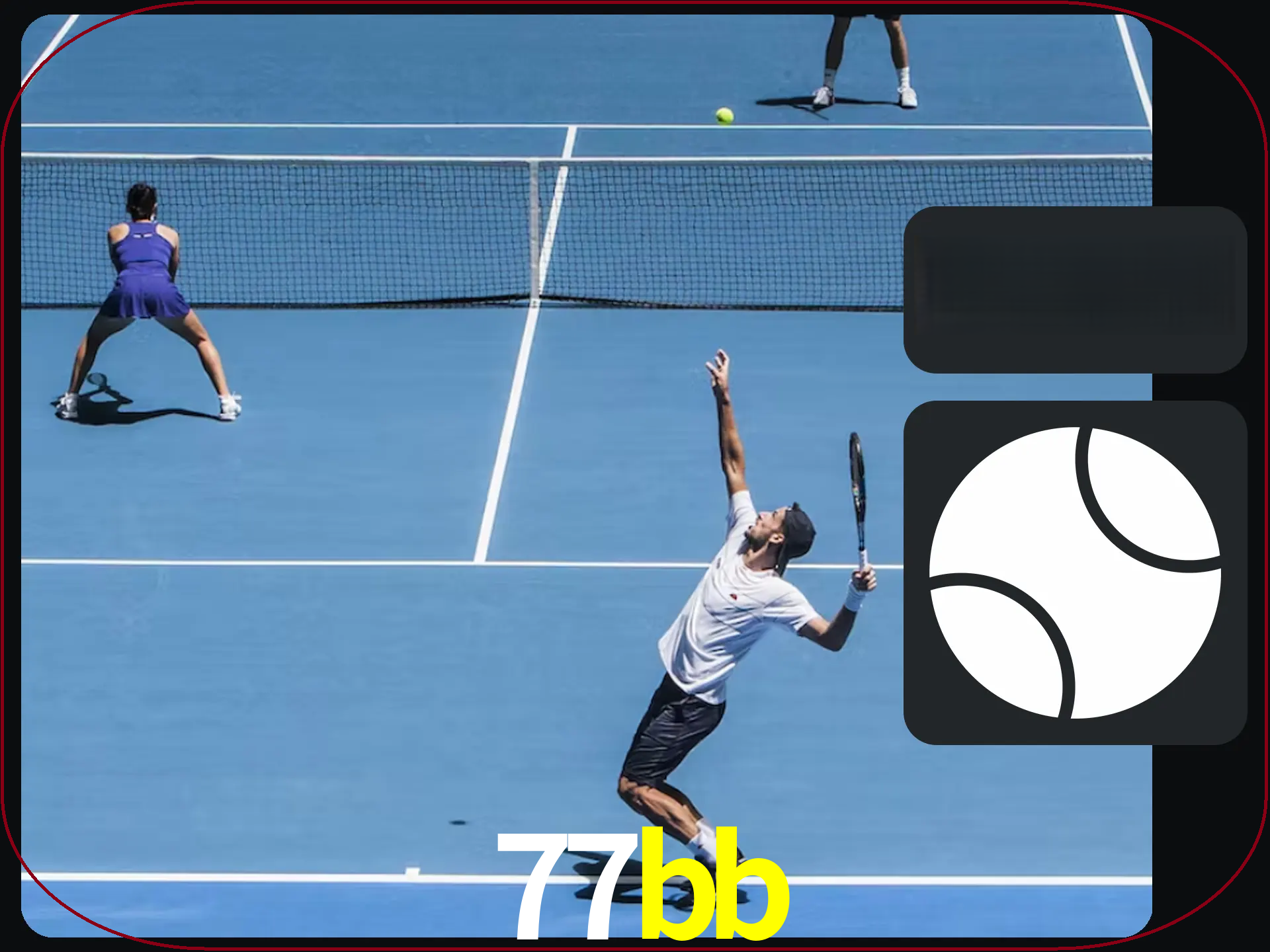 Apostar nos melhores jogadores e equipes de tênis.